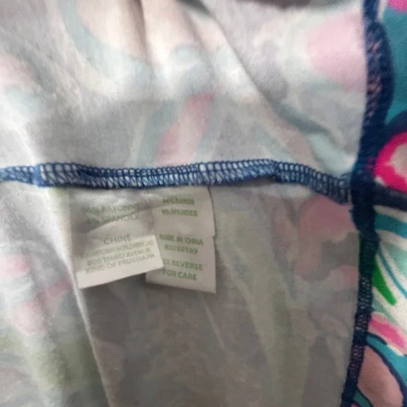 Lilly Pulitzer Parigi Stretch Maxi Dress Style 23900 Kimono Sleeve XXS Stretch - Picture 7 of 11